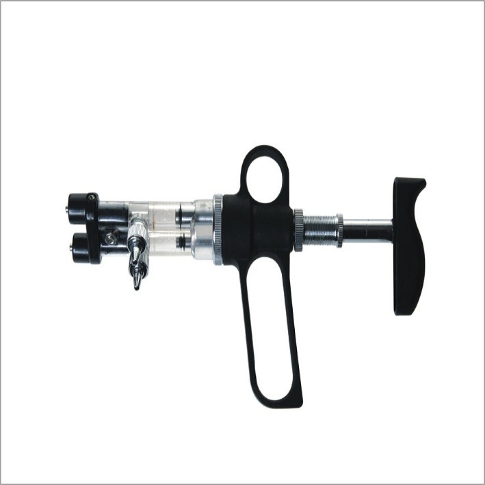 Automic syringes gun type adjustable veterinary syringe