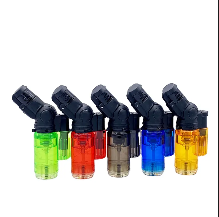 Wholesale Gas Torch Lighters Mini Butane Lighter Unique Design Smoking Accessories Cigarette