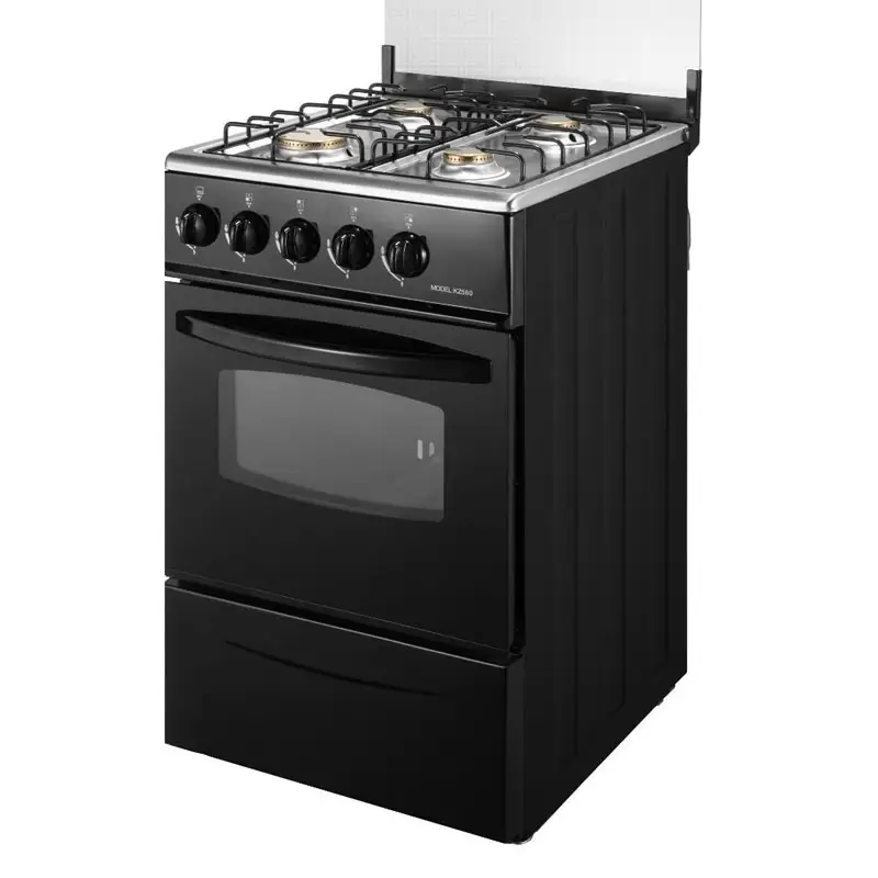 Free Standing Gas Cooker Range Oven With 4 Burner