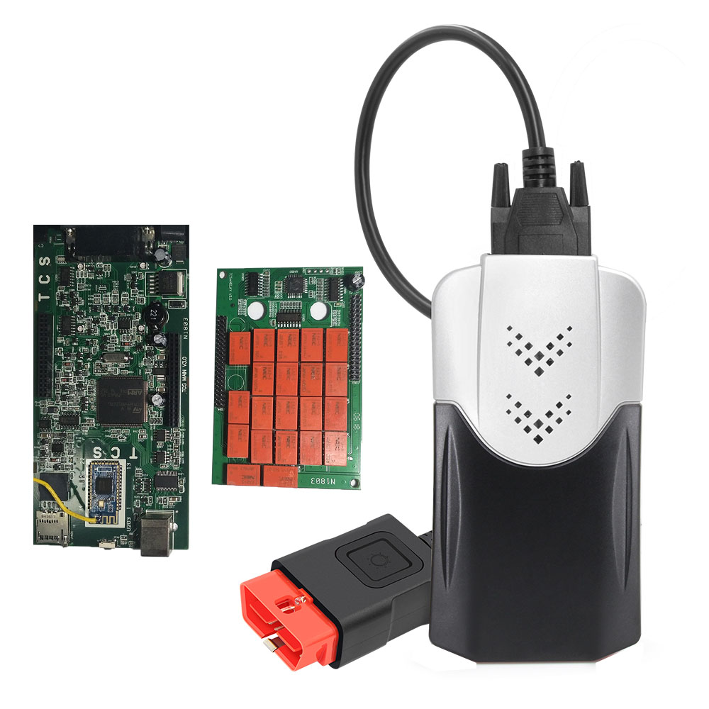 Автомобильный диагностический сканер Tompzon Vd150 Multidiag Tcs Pro V3.0 DS150 V9.0 Pcb с программным обеспечением 2017,3 или 2020,23