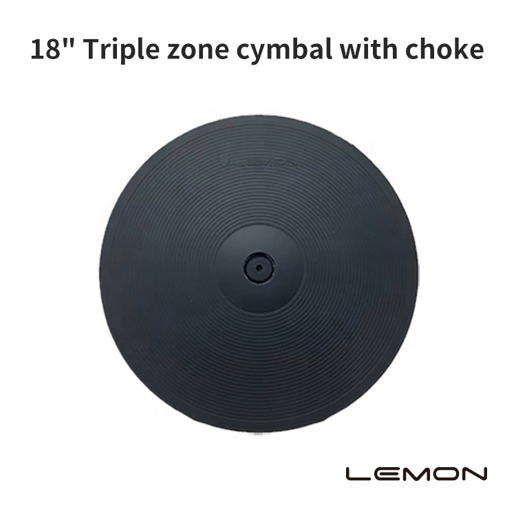 Тарелка Lemon 18 "с тройной зоной для электронных барабанных комплектов