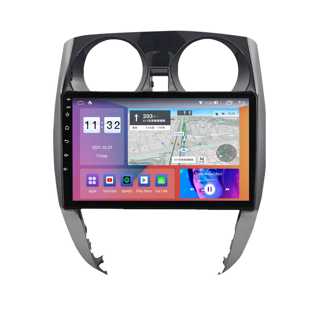 MEKEDE Android 11 8-ядерный 8 + 128G Авторадио для Nissan Note 2012-2019 автомобильная видеокамера 360 цанговый вентилятор BT стерео AM FM dvd плеер