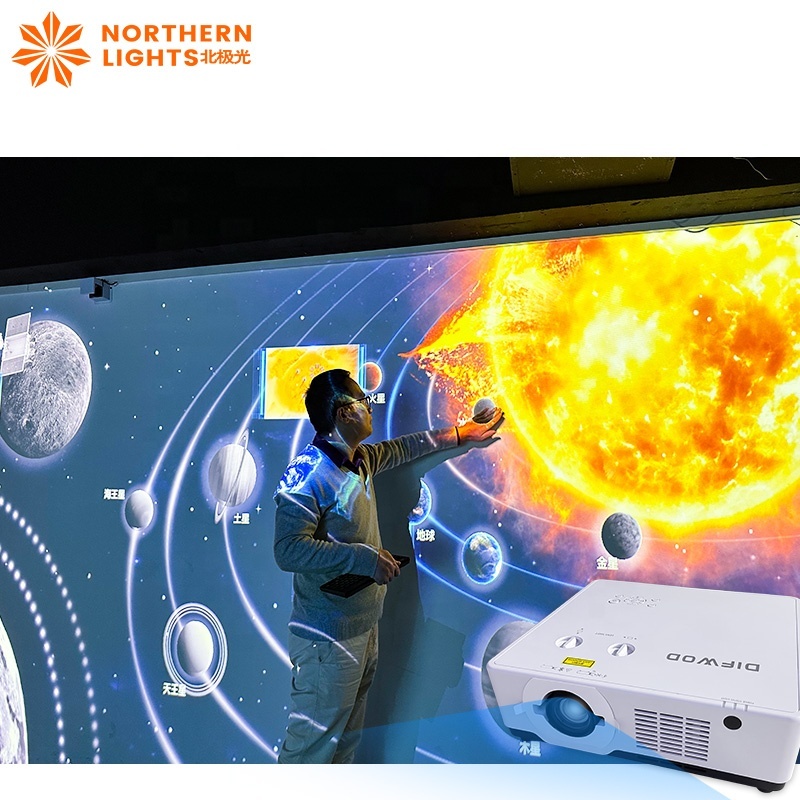 Eight planets Science education interactive projection products equipment manufacturers Science museum school projection