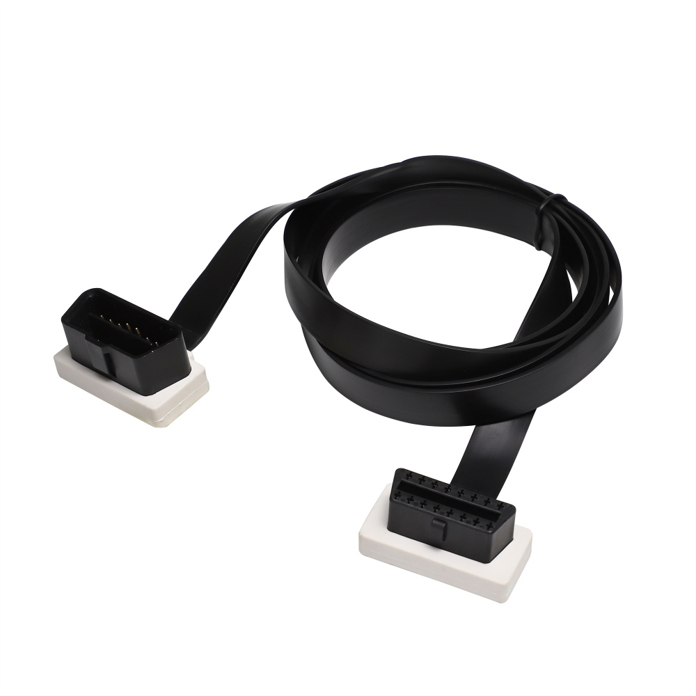 Хит продаж, 16 штырьков для 16 штырьков, плоский кабель obd2 obd 2