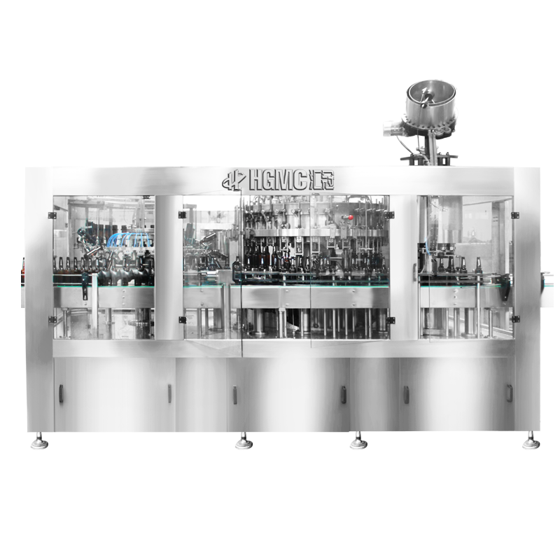 Turn Key Project Full Automatic large Scale Glass Bottle Beer Filling bottling machine