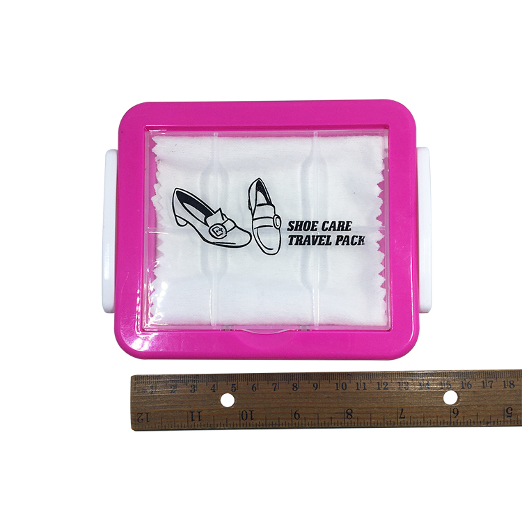 New arrivals portable travel shoe shine kits care cleaning kit