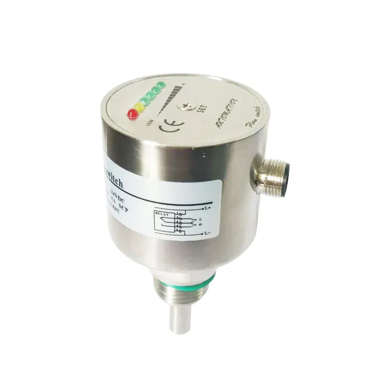 High Accuracy Water Flow Switch Stainless Steel Flow Sensor Thermal Flow Switch