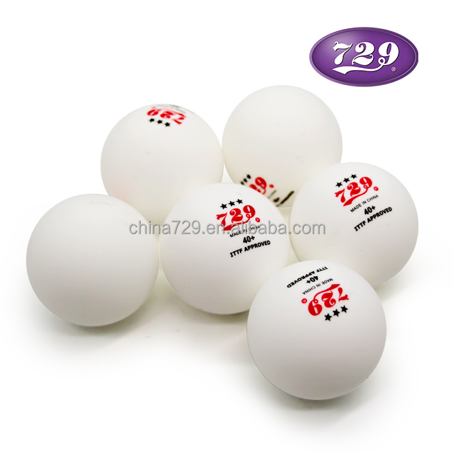 729 Friendship professional quality 3 star table tennis ball 40+ professional player ITTF approved pingpong ball
