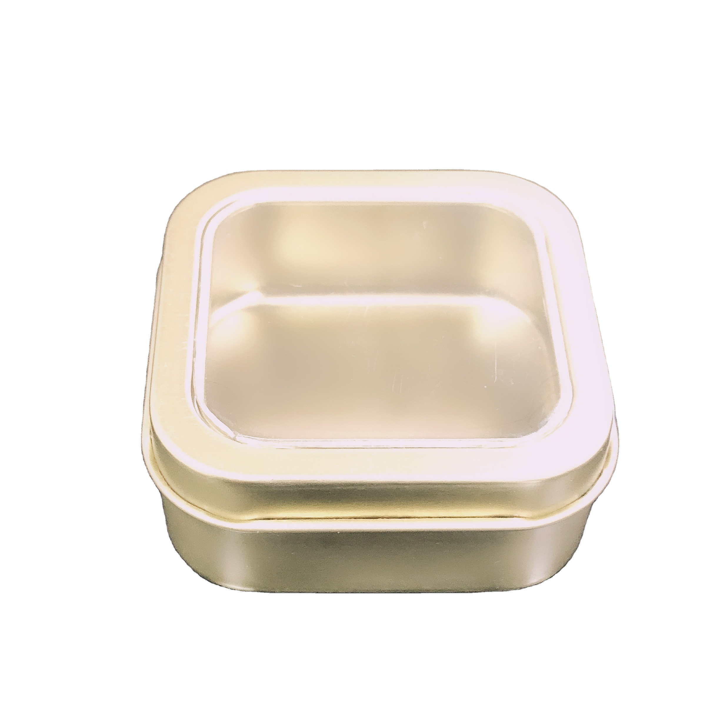 LOW MOQ In Store Wholesale Gold Empty Tin Candle Jars Tin Candle Containers 1.6 oz 1.8 oz Candle Tins