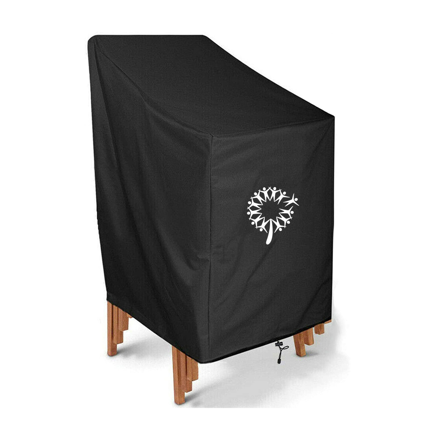 Duck cover hard canvas multi-size custom outdoor waterproof and dustproof large capacity furniture cover