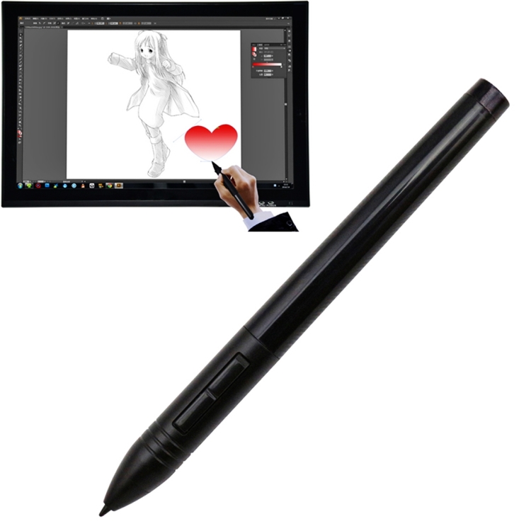 Huion P801 Беспроводная USB цифровая ручка стилус перезаряжаемая мышь дигитайзер ручка для графического планшета Huion