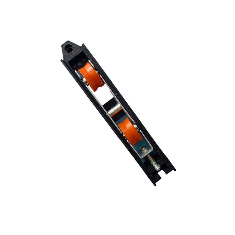 Plastic slide window double wheels roller / glass door plastic wheels