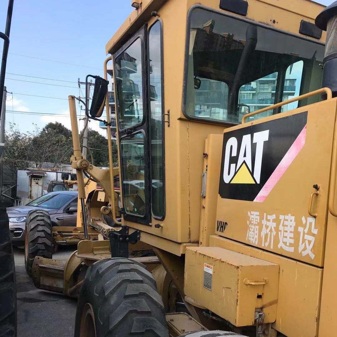 Caterpillar 140K motor egg control valve seed box used graders for sale with grader blades spare parts & grader sensor