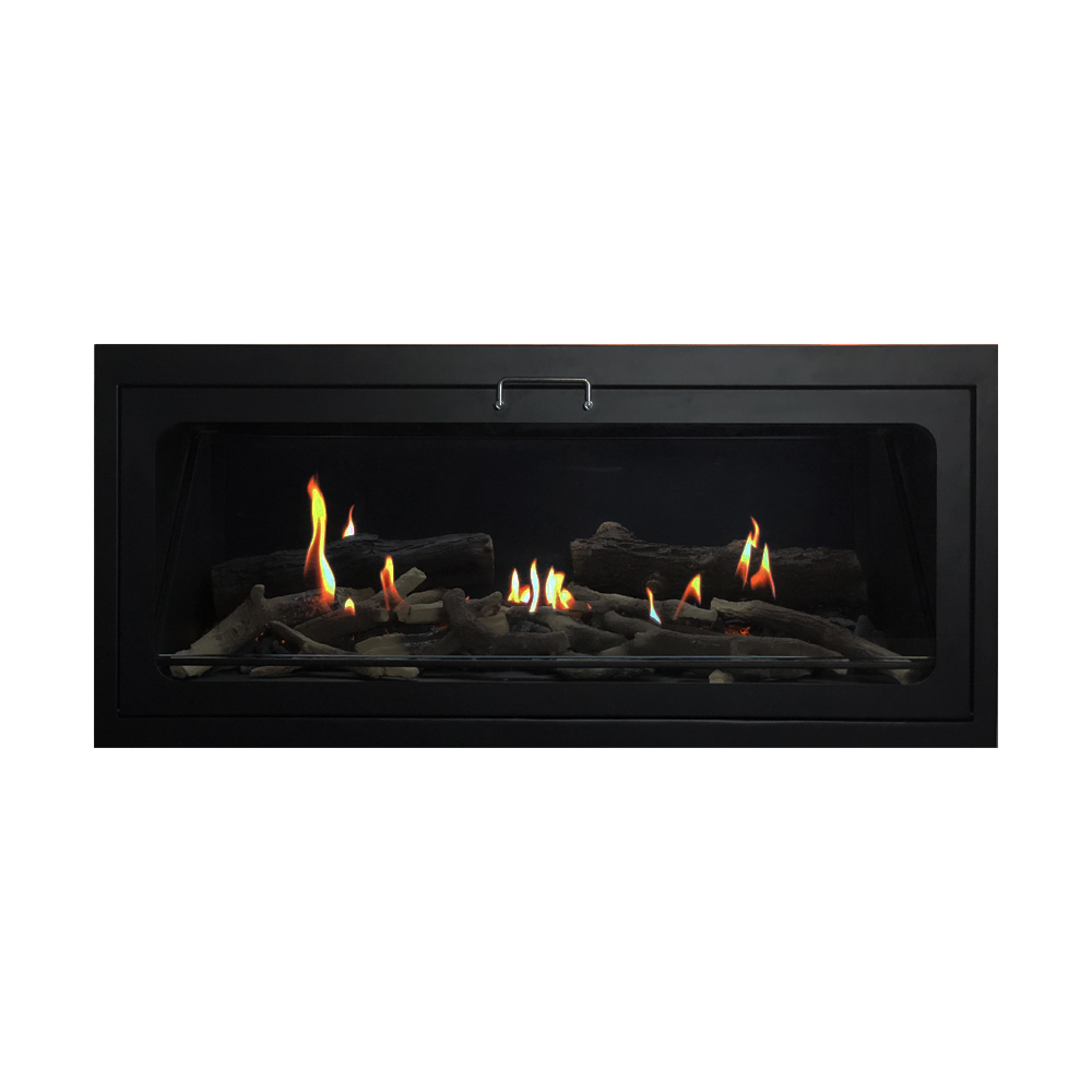 Linear decor flame insert 3D electric fireplace for sale