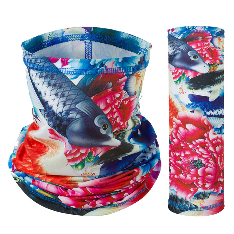 Fashion Unisex Sports Scarf Sun-proof Biking Fishing Ice Silk Face Mask