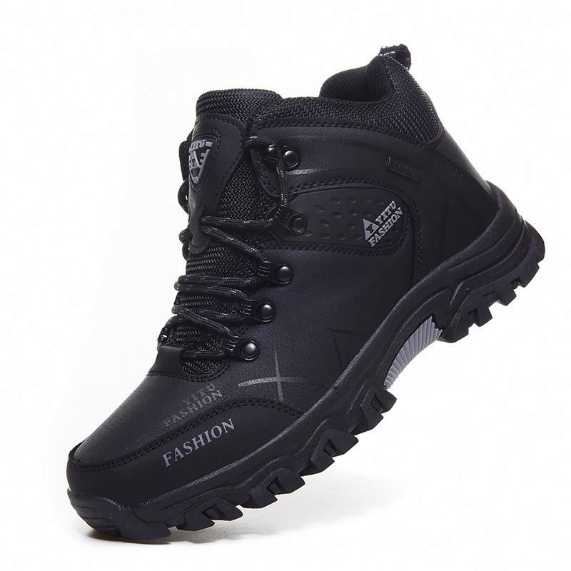 2020 Trending winter boots shoes for mens warm hiking ankle boots shoes men fur snow boots botas masculinas
