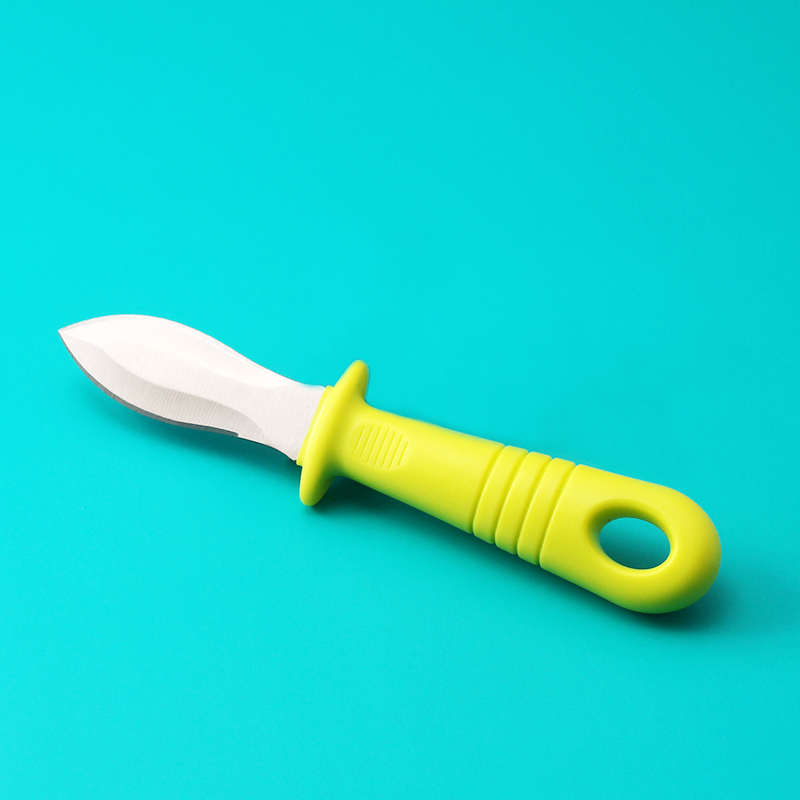 Stainless Steel Oyster knife sharp blade Opener With plastic Handle kitchen seafood tools