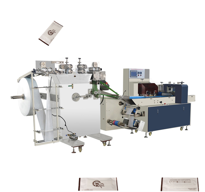 automatic high speed single piece pocket wet towel packing machine wet wipes making machine wet tissue paper machine