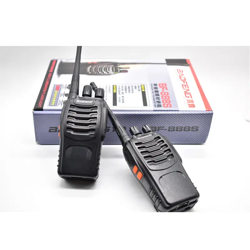 Hot Sale Original Baofeng BF888S Portable Walkie Talkie with Flashlight 16 Channels Long Range Handheld Transmitter 2 Way Radio