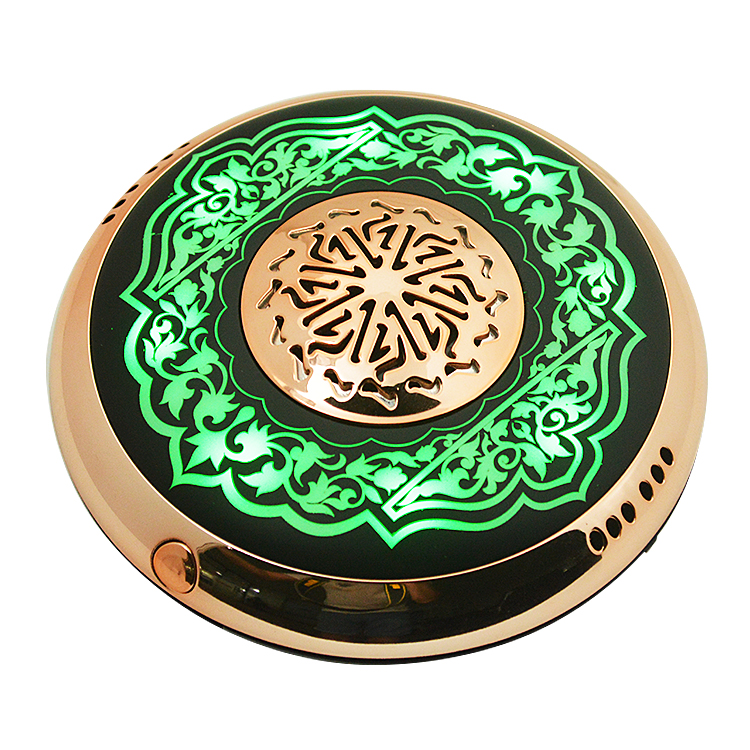 Ready to Ship 2021 Muslim Aromatherapy Mp3 Player Azan Colorful Light Rechargeable APP Control Quran Speaker