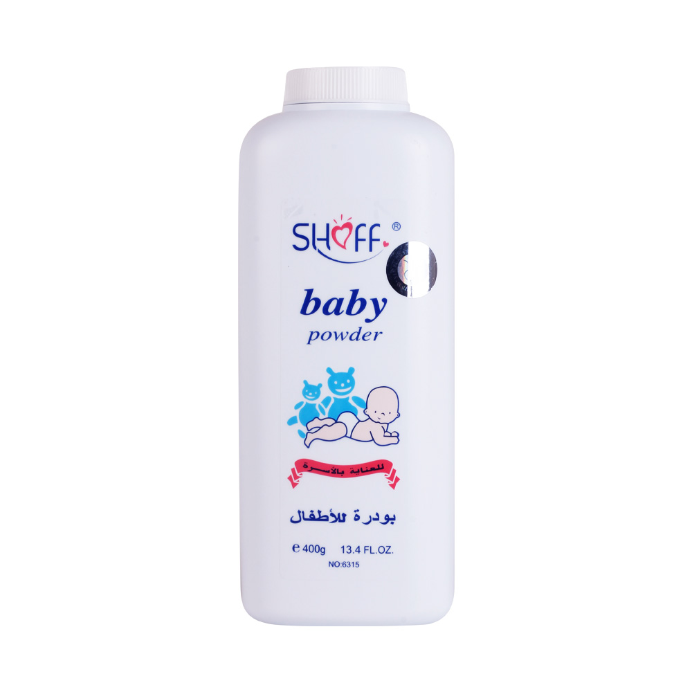 400g Baby Powder Best Skin Care Wholesale OEM Shoff Baby Talcum Powder