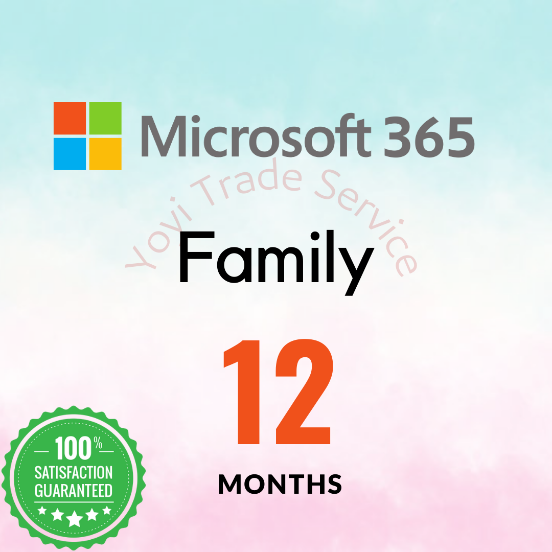 Microsoft 365 семейная офисная 365 подписка 12 месяцев 24 месяца с 6 ТБ облачного хранилища OneDrive 6 учетных записей 30 устройств