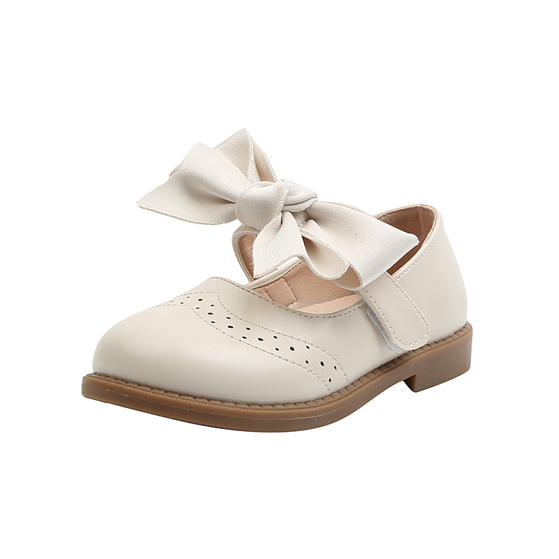 New British Hot Sale 2021 Pu Single Shoes Kids Casual Student Performance Leather Shoes Black For School Shoes
