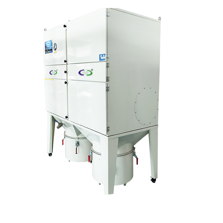 Production of industrial high-volume air pulse jet dust collector