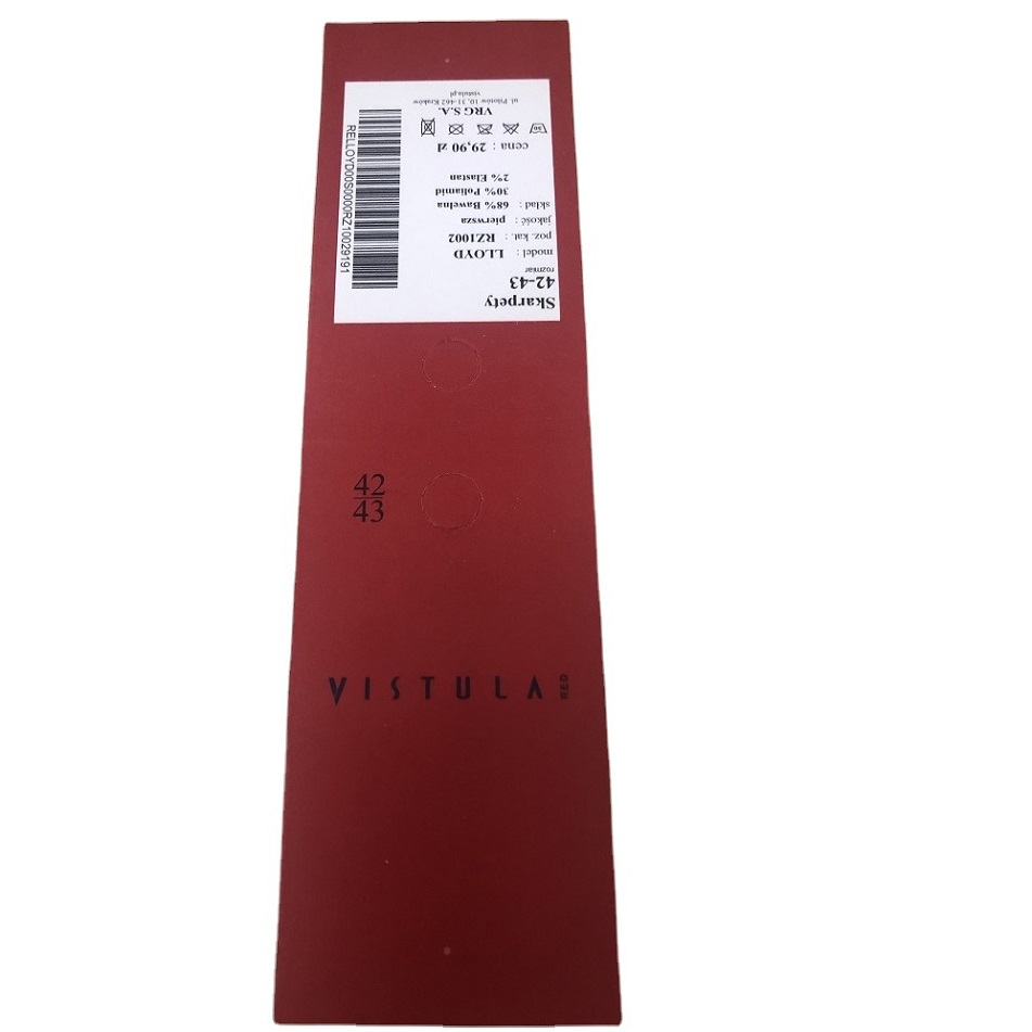 Factory Direct Sales Soft White Board Hangtag Label for Clothing Label