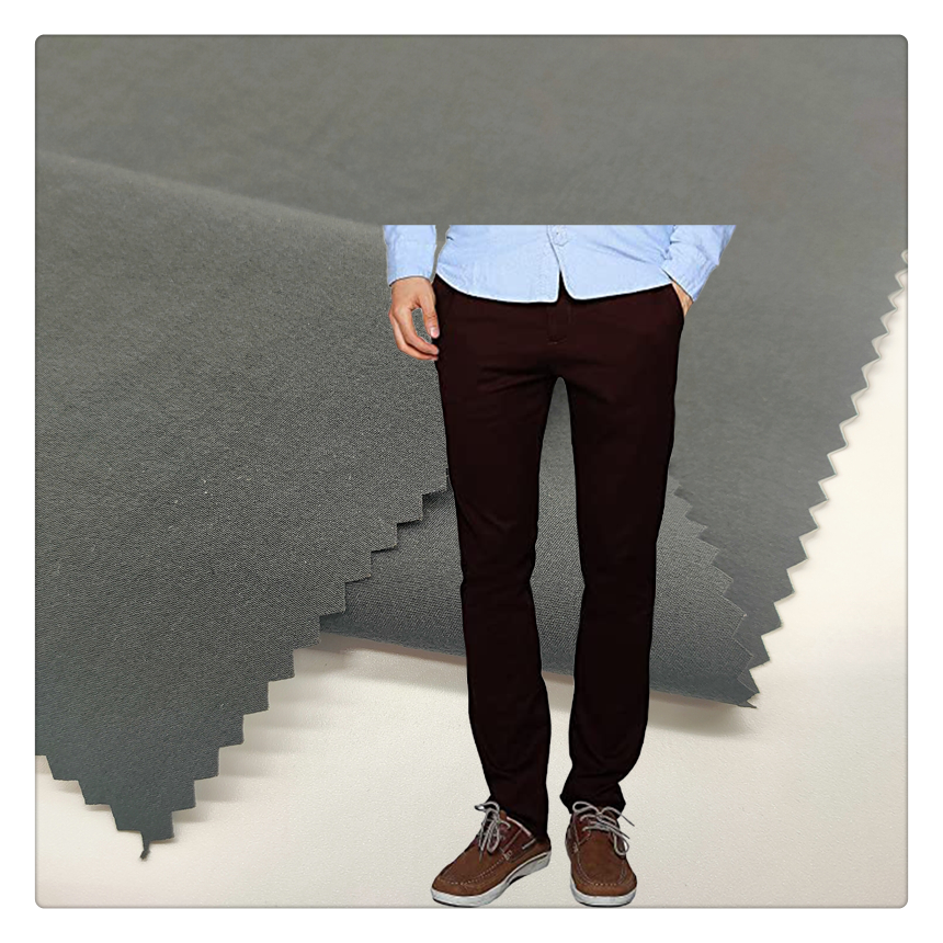 Hot selling woven fabric 88% nylon bi-stretch 12% spandex 4 way stretch fabric for pants