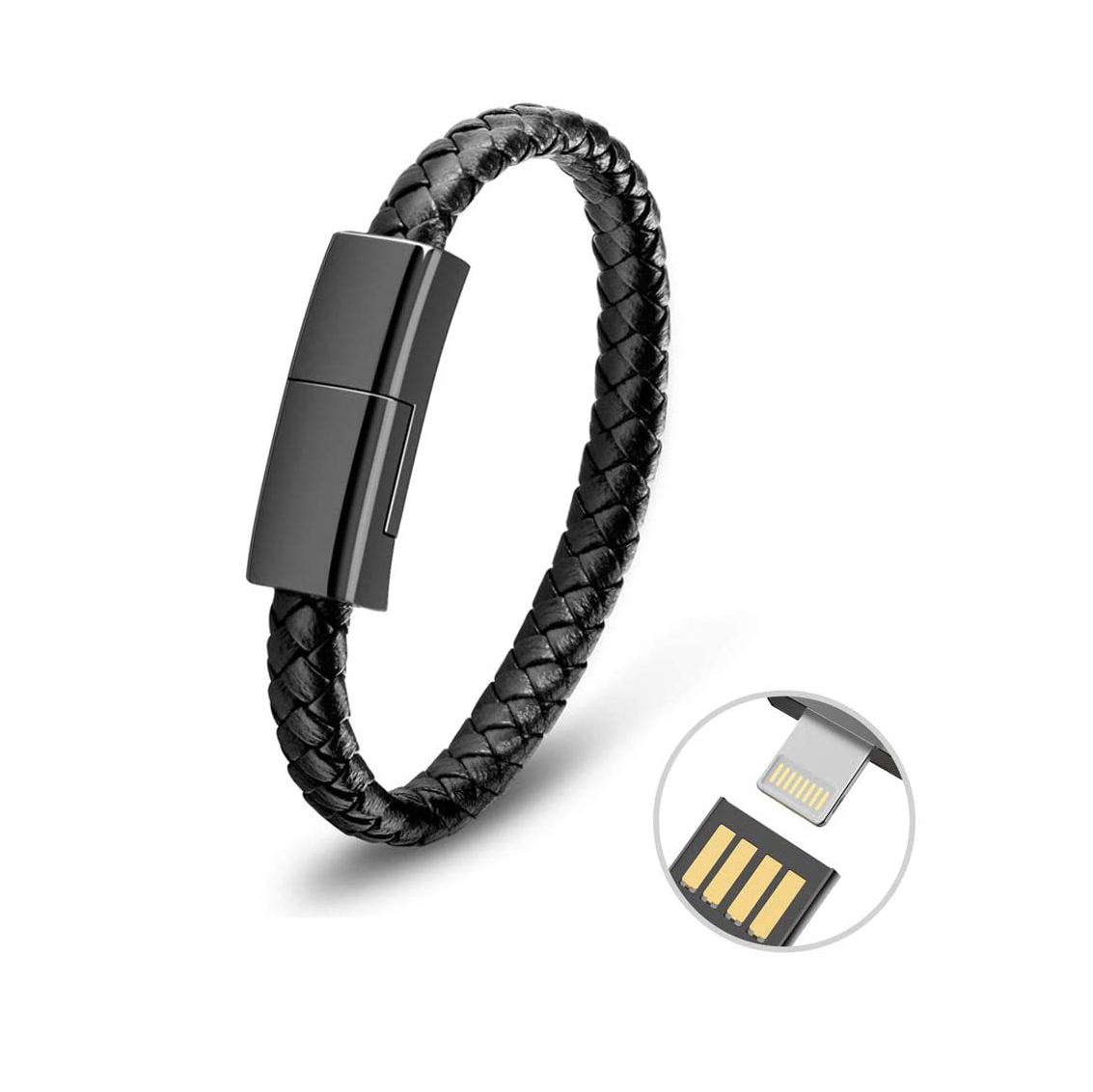 2020 hot sell portable microcustom logo bracelet charger cable