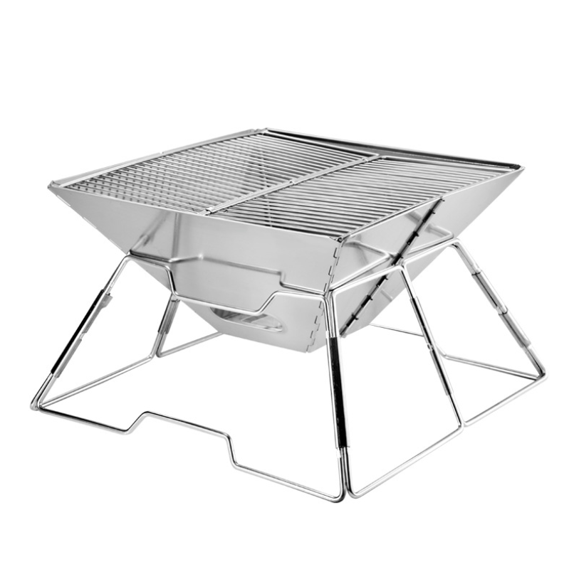 Portable Convenient Garden Used Barrel Charcoal BBQ Grill