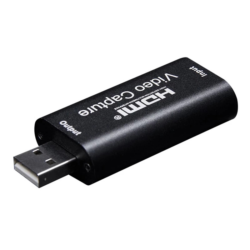 Mini HD 4K 1080P to USB 2.0 USB2.0 Video Capture Card Phone Game Recording Box for PC Youtube OBS DVD Live Broadcast