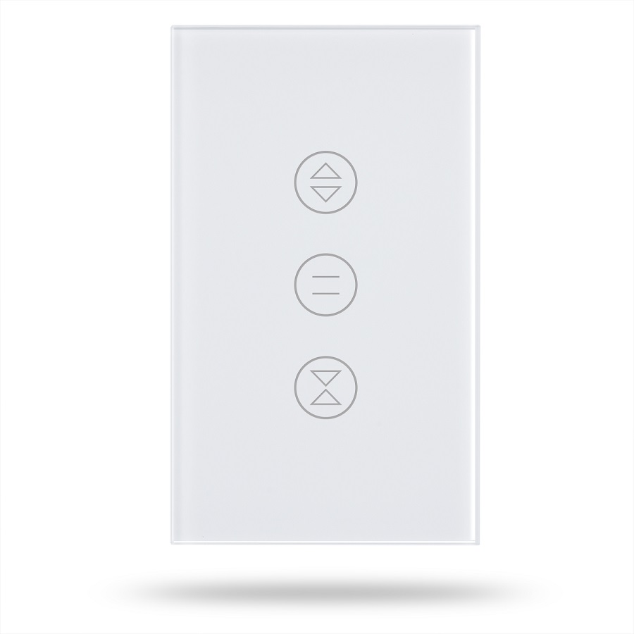 Умный переключатель для штор Hooanke Electrical Tuya APP с дистанционным управлением и сенсорным экраном WiFi