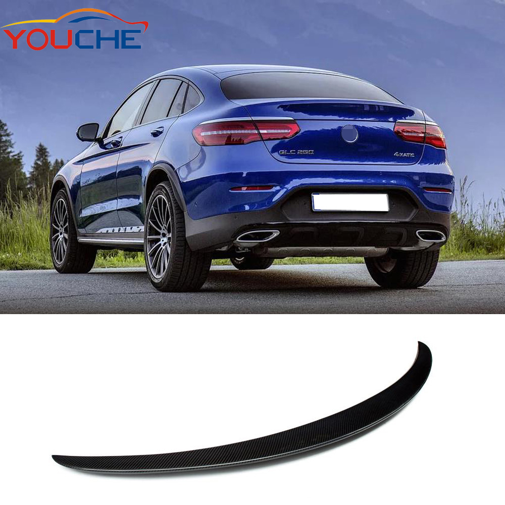 2016-2018 спойлер для багажника из углеродного волокна в стиле AMG для Mercedes GLC class W253 X253 SUV Coupe