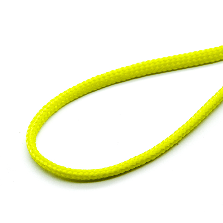 Factory Nylon Pp Polyester Braided Rope Multiple Colors 1mm - 15mm Twisted Double Braided Rope