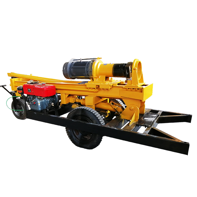 200m Deep Water Well Drilling Rigs Tractor Mounted Water Well Drilling Rig