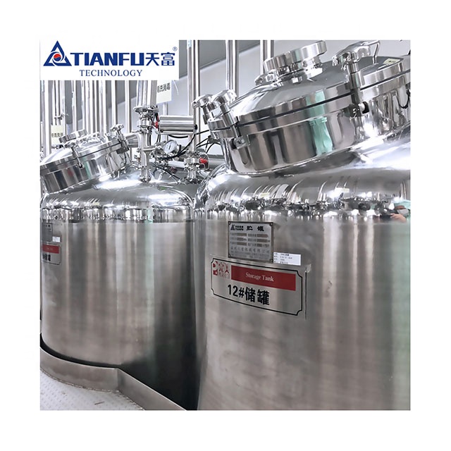 Tianfu CG-1000L нержавеющая сталь, фармацевтический или косметический или ежедневный резервуар для хранения химических веществ
