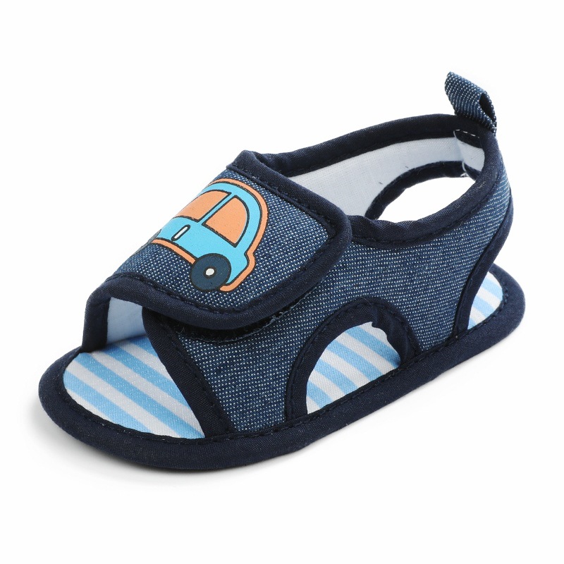 Summer baby shoes toddler walk cartoon anti-slip sandal casual boys shoes baby