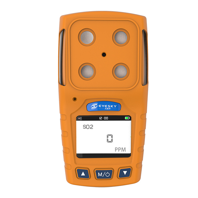 handheld portable high technique and fast response gas analyzer multi gas detector CO H2S EX O2