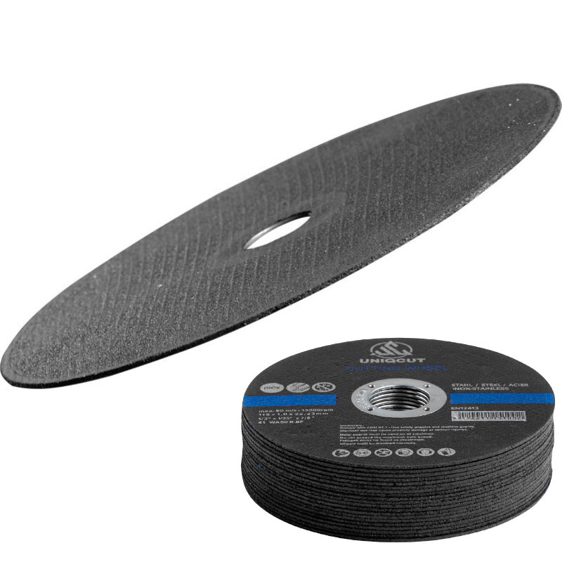 Type 41 5"x1/25"x7/8" Stainless Steel and Cast Iron Cutting Wheel for Power Tools