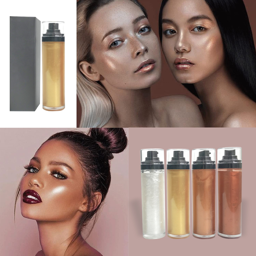Glitter body spray face makeup shimmering body beach oil organic dry shimmer oil