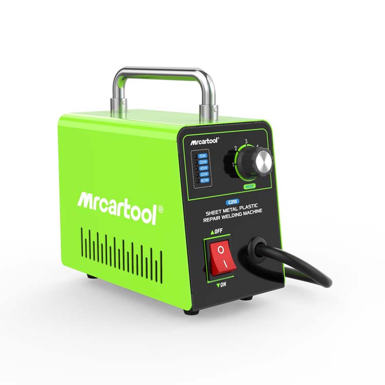 Новинка, набор сварщиков MRCARTOOL C210 для ремонта пластмассы, 80 Вт, горячий степлер, пластиковый сварочный аппарат для ремонта автомобиля