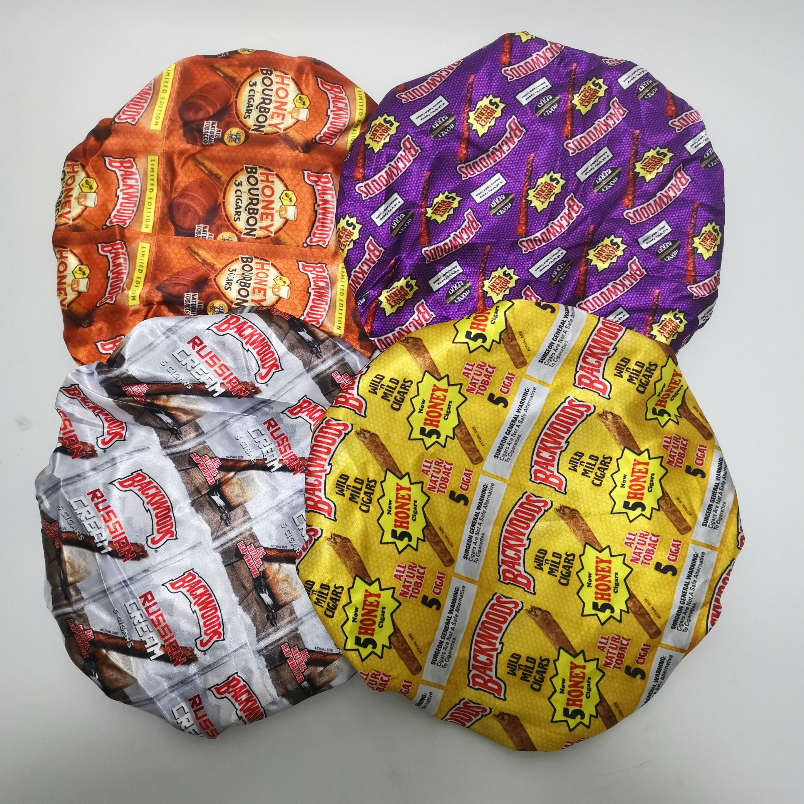 Wholesale Designer Silk hair Bonnets