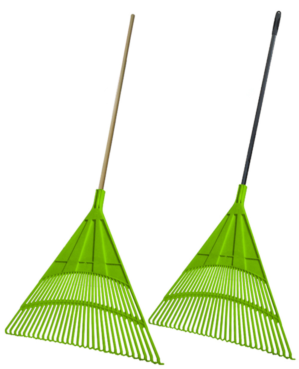China Durable garden wholesale agricultural farming rastrillo plastic heads leaf rake