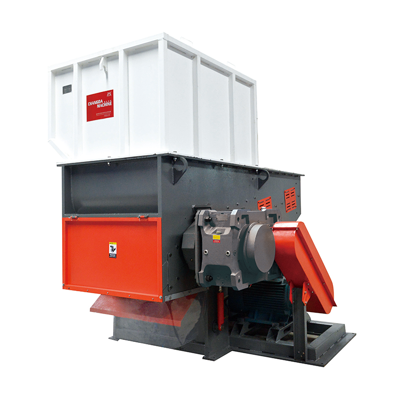 High Quality Solid Plastic Single Shaft Plastic Shredder Industrial Paper Shredder Grinder Plastic Recycling Machine