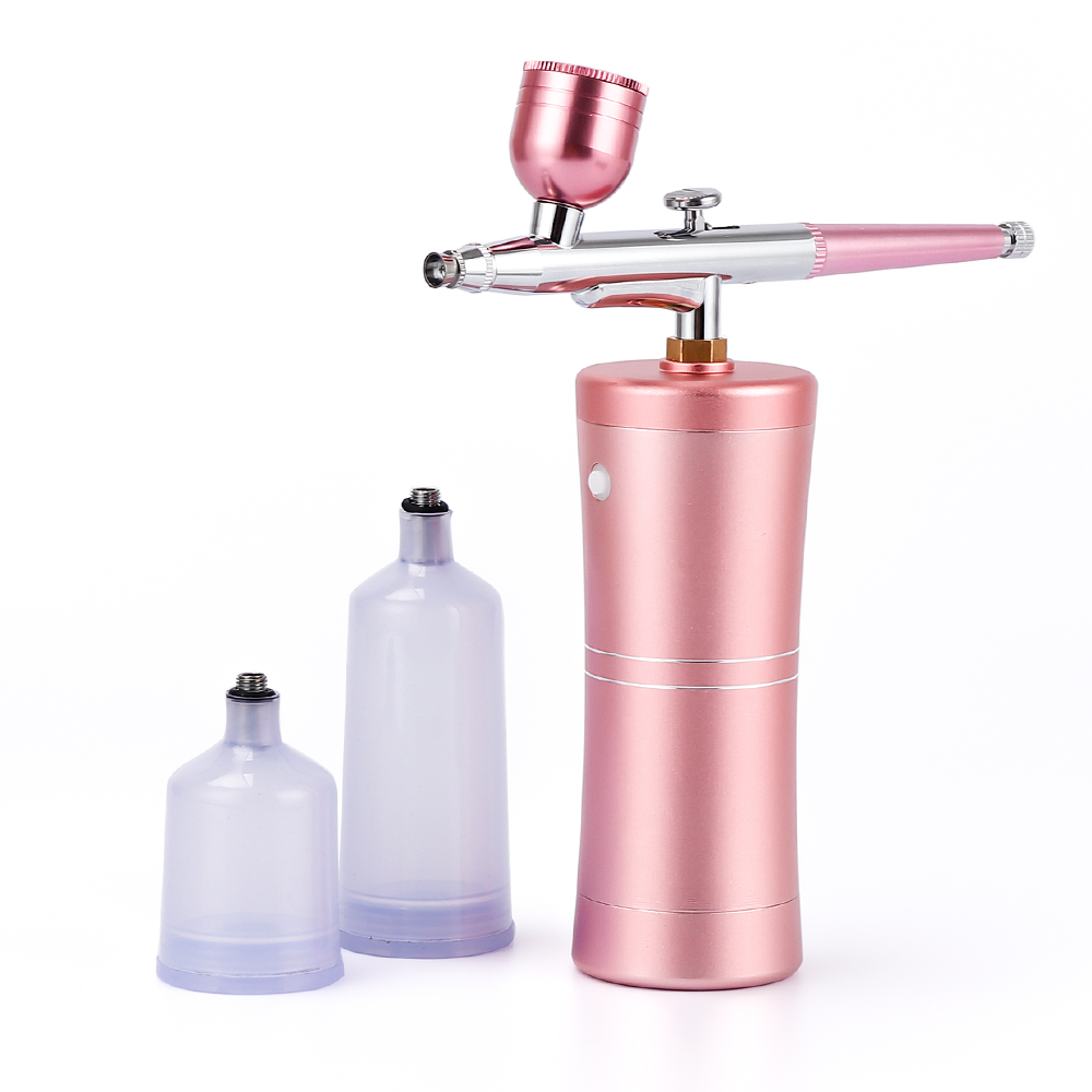 Sungpo Hot Sale Pistol Spray Foundation Portable Mini Cordless Airbrush Gun Machine Kit Makeup Compressor Airbrush