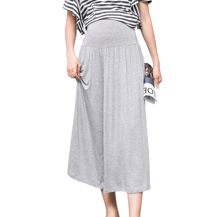 Europe Style Fashion Spring Autumn Ladies Blouse High Waist Women Trousers Casual Wide Leg Pants For Sale