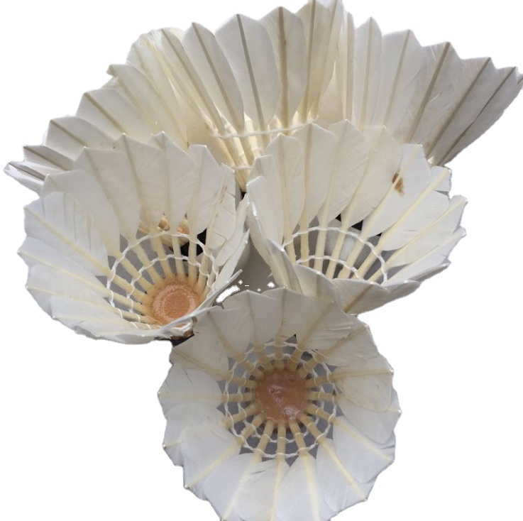 The fine quality orafon feather air badminton shuttlecock china