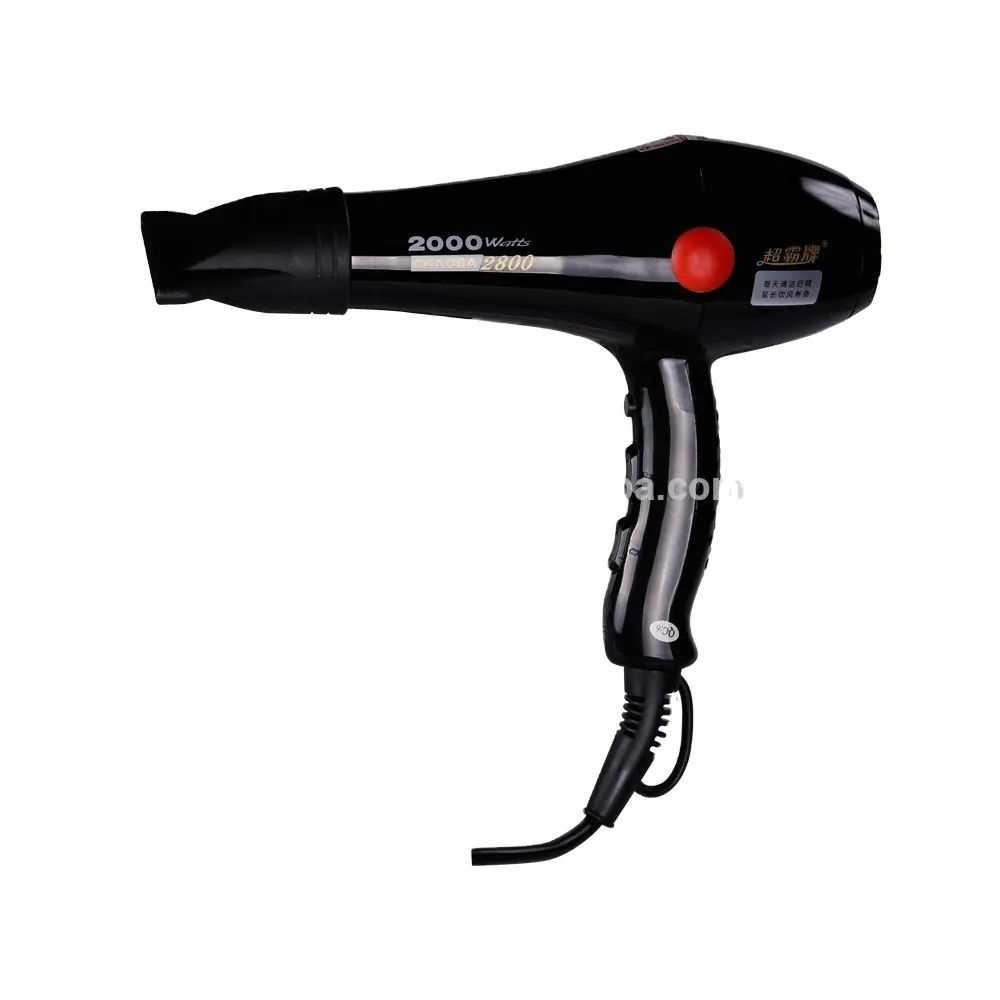 Chaoba Hot-Selling Salon Barber 2000W High Power Styling Electric Blow Hair Dryer